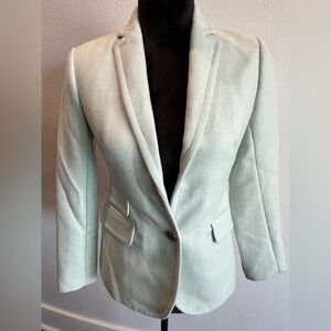 J. Crew Mint Green Blazer